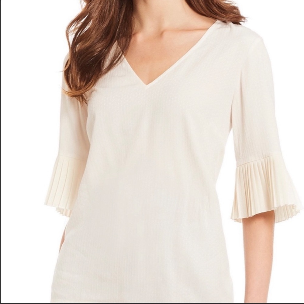 Draper James Cream Blouse Size 6